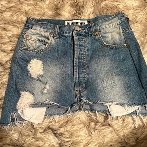LAUNDRY ROOM Jean skirt